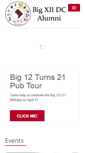 Mobile Screenshot of big12dcalumni.org