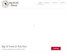 Tablet Screenshot of big12dcalumni.org